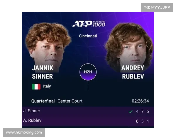 辛辛那提大师赛电视收视率创新高 五年内首次突破新纪录